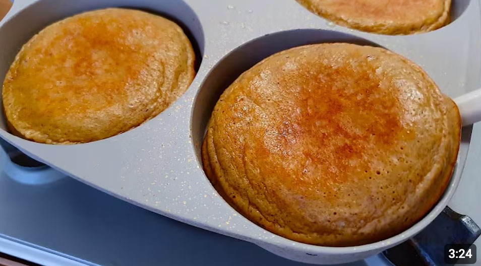 아침부터 밀가루빵 먹지말고 고구마랑 계란만 준비하세요! 노밀가루 무설탕 고구마빵